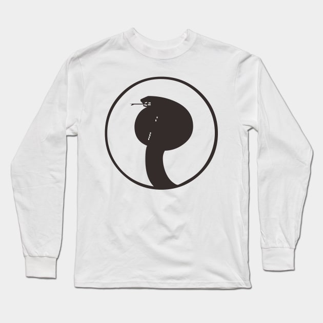 King Cobra Long Sleeve T-Shirt by Hirasaki Store